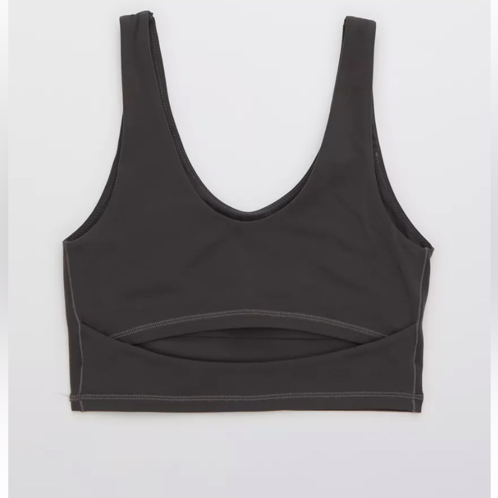 Aerie  real me keyhole  back longline sport bra - Picture 3 of 6